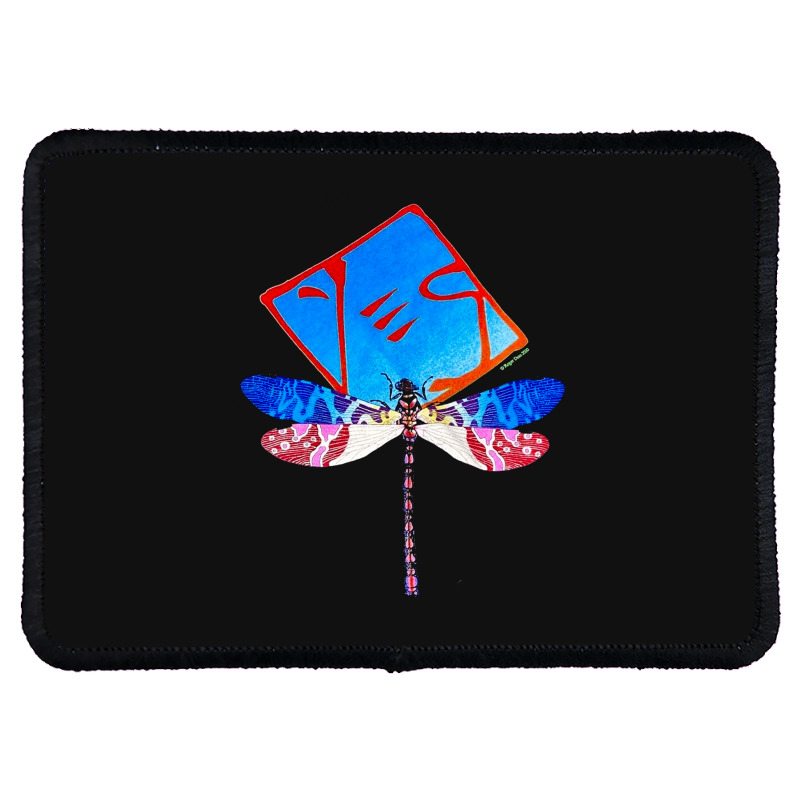 Yes Masterworks Dragonfly, Yes Masterworks Dragonfly Vintage, Yes Mast Rectangle Patch | Artistshot