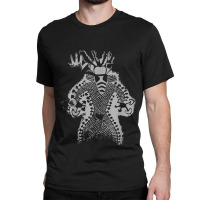 Mushroom Shaman Man 11000 Year Old Tassili Cave Art Classic T-shirt | Artistshot