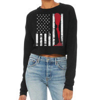 Amputee Patriotic Prosthetic Leg Flag Cropped Sweater | Artistshot