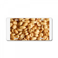 Peanut Snack Pattern, Peanut License Plate | Artistshot