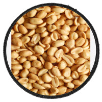 Peanut Snack Pattern, Peanut Round Patch | Artistshot