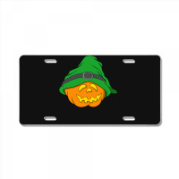 Halloween Jack O Lantern T  Shirt Slouchy Hat Halloween Pumpkin Green License Plate | Artistshot