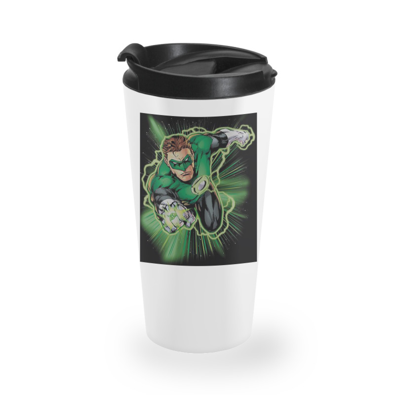 Jla, Green Lantern Energy Travel Mug | Artistshot