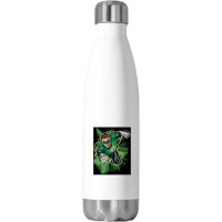 Jla, Green Lantern Energy Stainless Steel Water Bottle | Artistshot