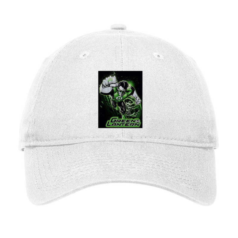 Jla, Green Lantern Green And Gray, Adjustable Cap | Artistshot