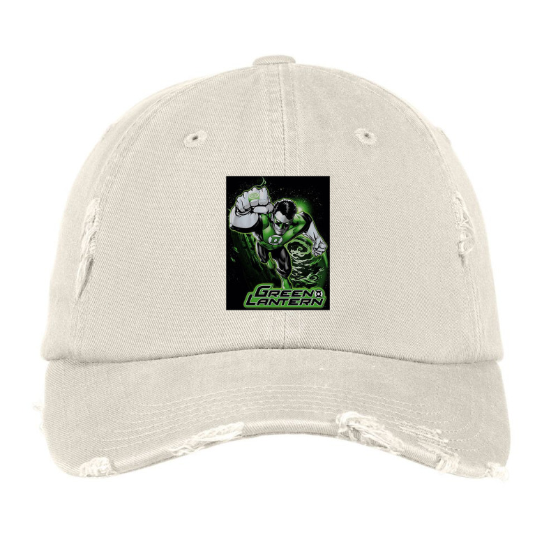 Jla, Green Lantern Green And Gray, Vintage Cap | Artistshot