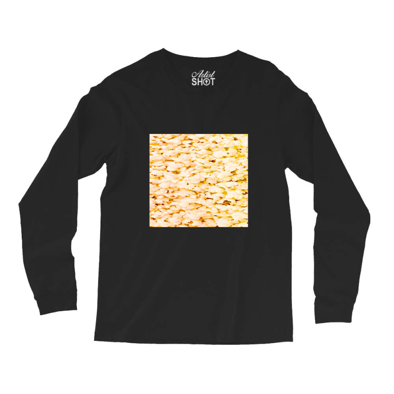 Pop Corn Pattern, Pop Corn Pattern Long Sleeve Shirts | Artistshot