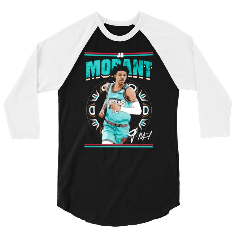 Ja Morant Signature, Ja Morant Signature Vintage, Ja Morant Signature  3/4 Sleeve Shirt | Artistshot