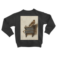 The Goldfinch, Carel Fabricius, The Goldfinch Art, The Goldfinch Vinta Toddler Sweatshirt | Artistshot