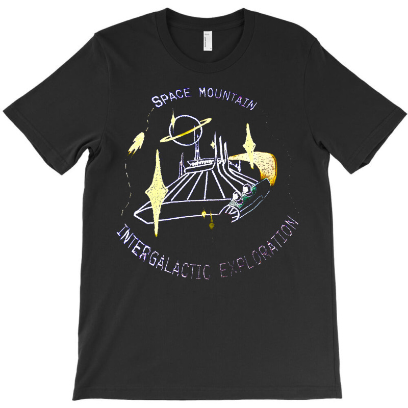 Space Mountain Embroidered, Space, Mountain, Embroidered, The Space Mo T-shirt | Artistshot