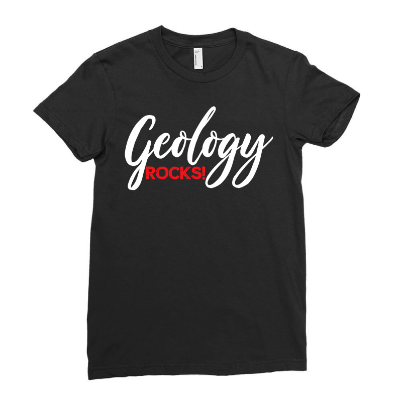 Geology Rocks Geologist Mineral Collector Gift Ladies Fitted T-Shirt by Jennifer90 | Artistshot