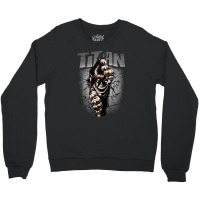 Split Titan, Split, Titan, The Split Titan, Split Titan Art, Split Tit Crewneck Sweatshirt | Artistshot