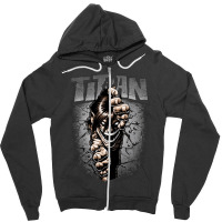 Split Titan, Split, Titan, The Split Titan, Split Titan Art, Split Tit Zipper Hoodie | Artistshot