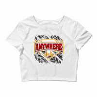 Off Road Shirt Destination Anywhere 4x4 Tee Crop Top | Artistshot