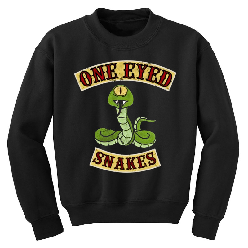 One Eye Snakes, One Eye Snakes Vintage, One Eye Snakes Art, One Eye Sn Youth Sweatshirt | Artistshot