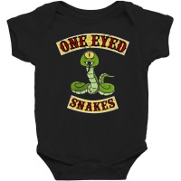 One Eye Snakes, One Eye Snakes Vintage, One Eye Snakes Art, One Eye Sn Baby Bodysuit | Artistshot