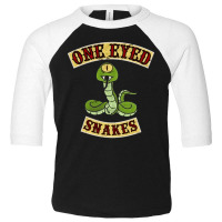 One Eye Snakes, One Eye Snakes Vintage, One Eye Snakes Art, One Eye Sn Toddler 3/4 Sleeve Tee | Artistshot