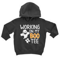 Working On My Boo Tee Funny Halloween Costume Men Women Gym T Shirt Toddler Hoodie | Artistshot