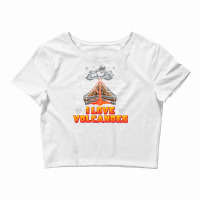 Geology Science Geologist Collector Volcano Funny Crop Top | Artistshot