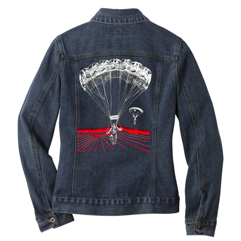 Caledonian, The Caledonian, Caledonian Art, Caledonian Vintage, Caledo Ladies Denim Jacket by SHOPHUENR | Artistshot