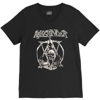 Axegrinder, The Axegrinder, Axegrinder Art, Axegrinder Vintage, Axegri V-neck Tee | Artistshot