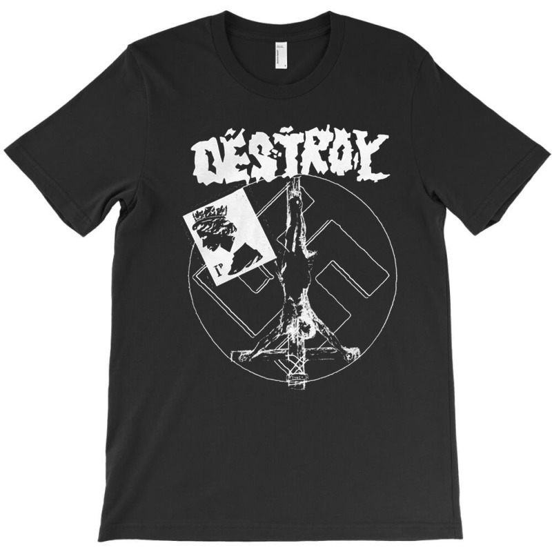 Destroy Black Mono Version, The Destroy Black Mono Version, Destroy, B T-shirt | Artistshot