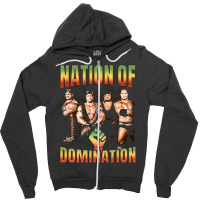 Nation Of Domination, Nation Of Domination Vintage, Nation Of Dominati Zipper Hoodie | Artistshot