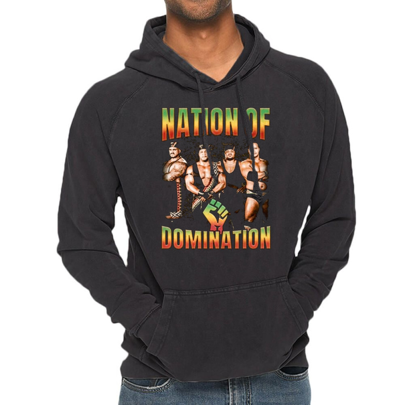 Nation Of Domination, Nation Of Domination Vintage, Nation Of Dominati Vintage Hoodie by SHOPHUENR | Artistshot