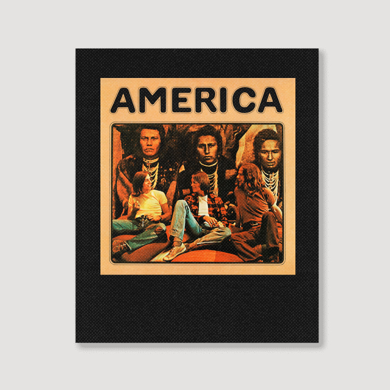 America Classic Portrait Canvas Print | Artistshot