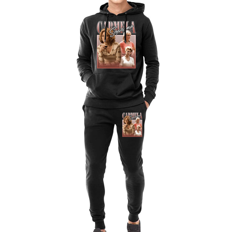 Carmela Soprano, The Carmela Soprano, Carmela, Soprano, Carmela Sopran Hoodie & Jogger Set | Artistshot