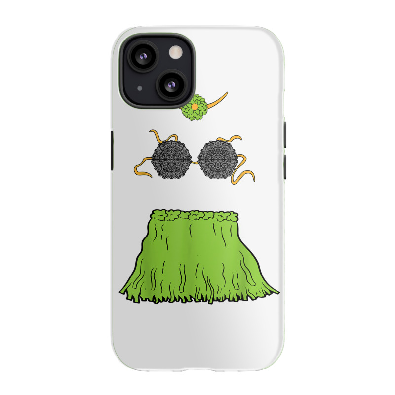 Vintage Hula Girl Body Shirt Grass Skirt Tee Shirt Iphone 13 Case | Artistshot