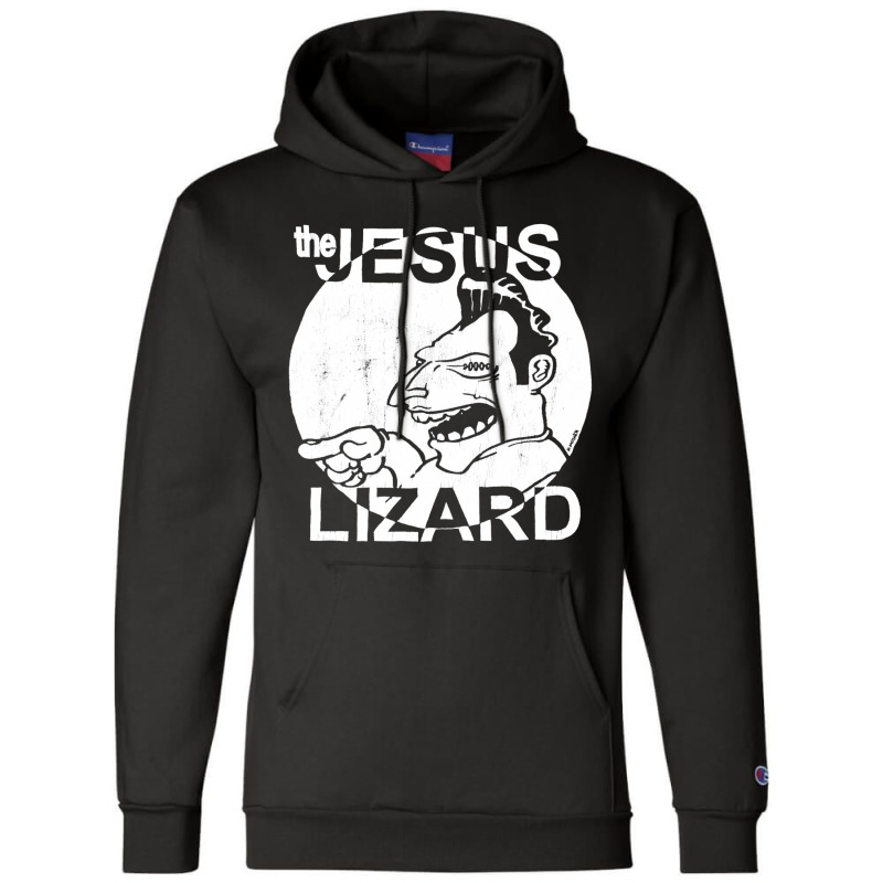 Jesus Lizard, Jesus Lizard Vintage, Jesus Lizard Art, Jesus Lizard Pai Champion Hoodie | Artistshot