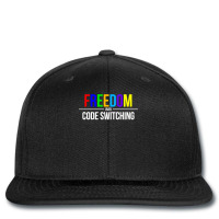 Freedom Over Code Switching Rainbow Long Sleeve T Shirt Printed Hat | Artistshot