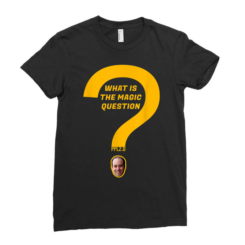 Proven Private Label Magic Question Shirt Ladies Fitted T-Shirt by cm-arts | Artistshot