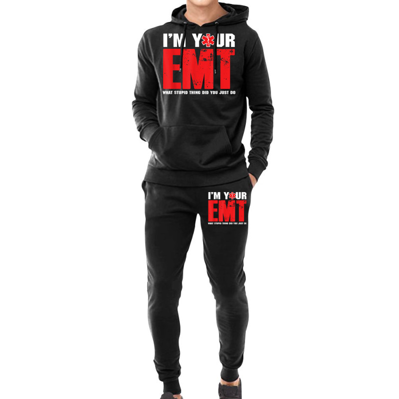 Emt Emergency Medical Technician Ems Paramedic Medical Gift Hoodie & Jogger Set | Artistshot