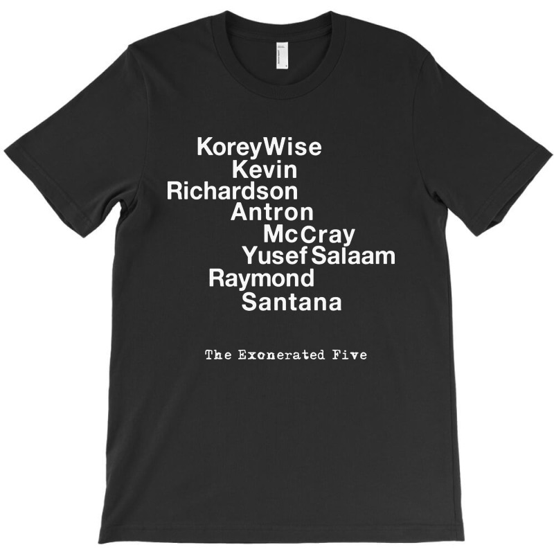 exonerated five t shirt