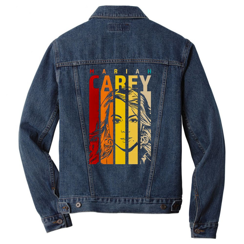 Mariah Carey, Mariah Carey Vintage, Mariah Carey Art, Mariah Carey Pai Men Denim Jacket | Artistshot