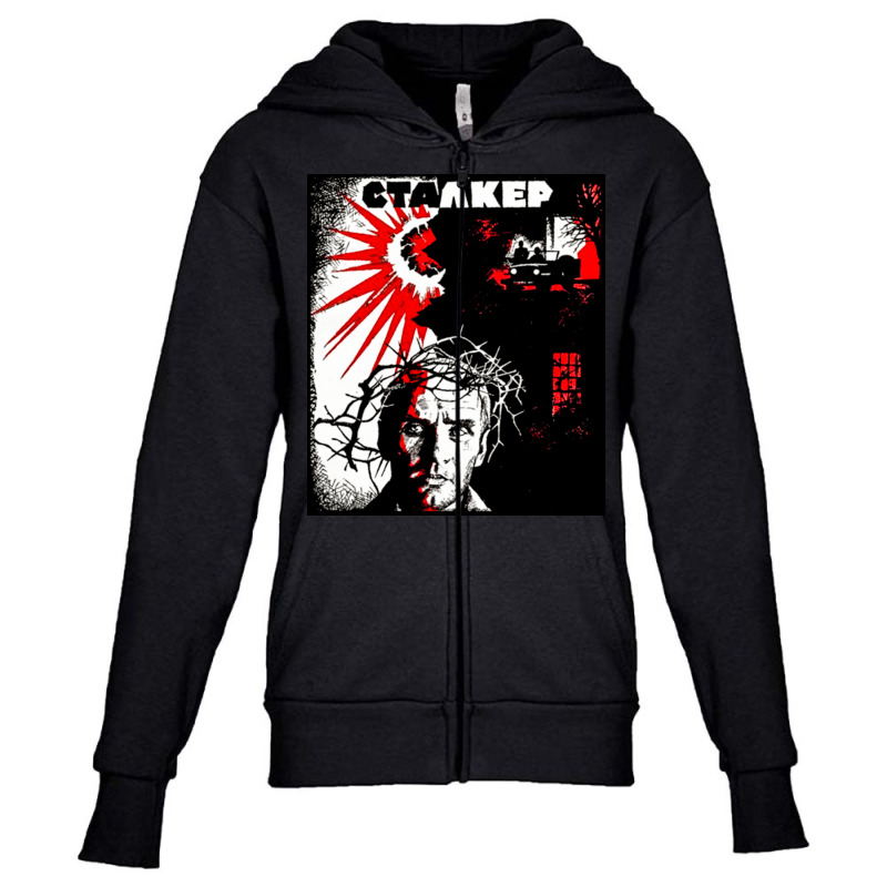 Stalker, Andrei Tarkovsky, Stalker Art, The Stalker, Stalker Vintage,  Youth Zipper Hoodie by SHOPERTHIT | Artistshot