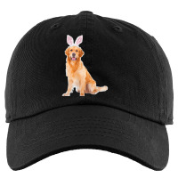 Golden Retriever Wearing Easter Bunny Ears Dog Kids Cap | Artistshot