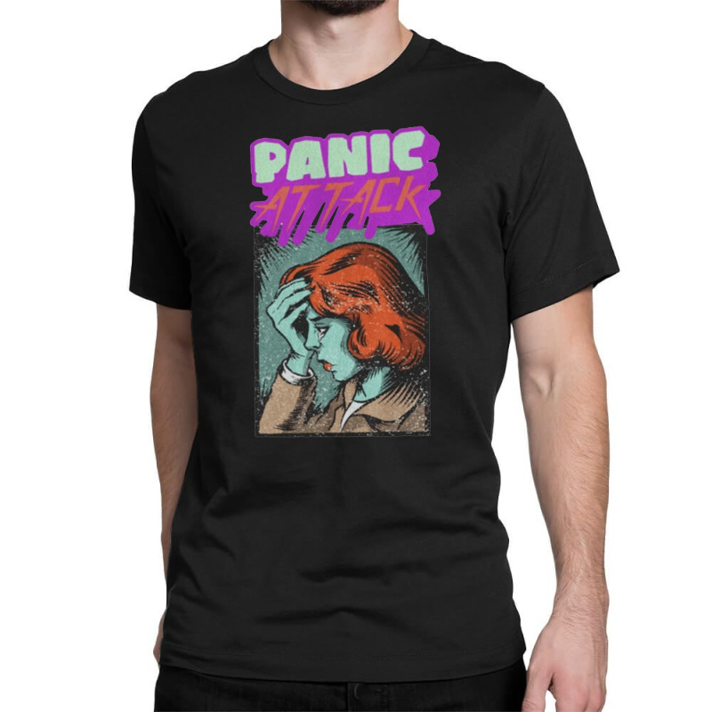 Panic Attack, Panic Attack Vintage, Panic Attack Art, Panic Attack Pai Classic T-shirt | Artistshot