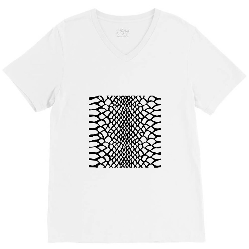 Snake Skin Pattern, Snake Skin Pattern 2 V-neck Tee | Artistshot