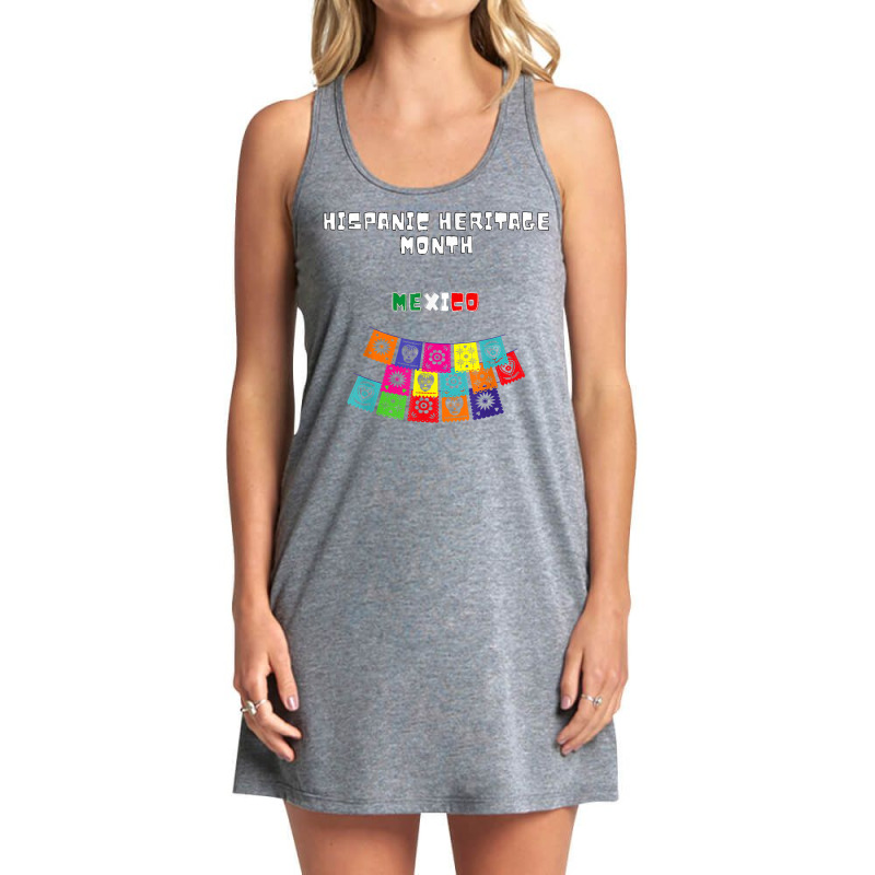 Hispanic Heritage Month Mexico Flag Latin Celebrate America Tank Dress by Markets | Artistshot