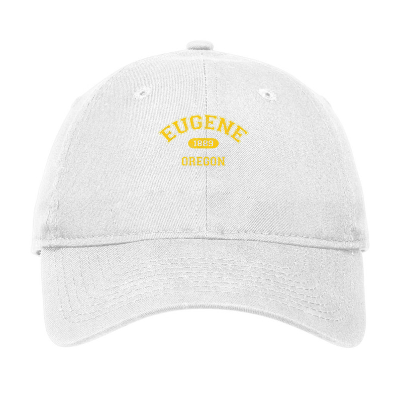 Retro College Style Eugene, Oregon 1889 T Shirt Adjustable Cap by cm-arts | Artistshot