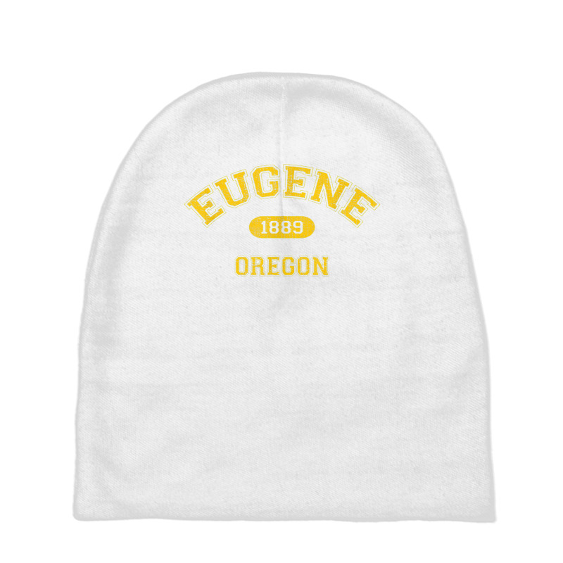 Retro College Style Eugene, Oregon 1889 T Shirt Baby Beanies by cm-arts | Artistshot