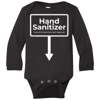 Hand Sanitizer   Funny Adult Humour Christmas Gag Gift T Shirt Long Sleeve Baby Bodysuit | Artistshot