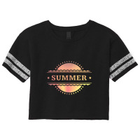 Summer , Summer Scorecard Crop Tee | Artistshot