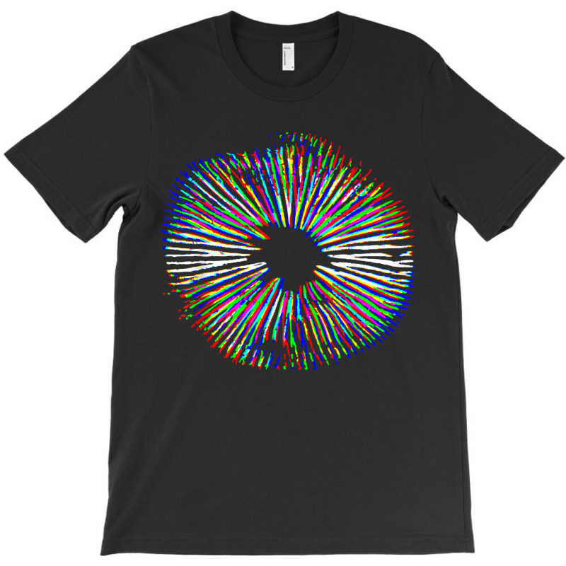 Psychedelic Mushroom Spore Print Mushroom Magic Present T-shirt | Artistshot