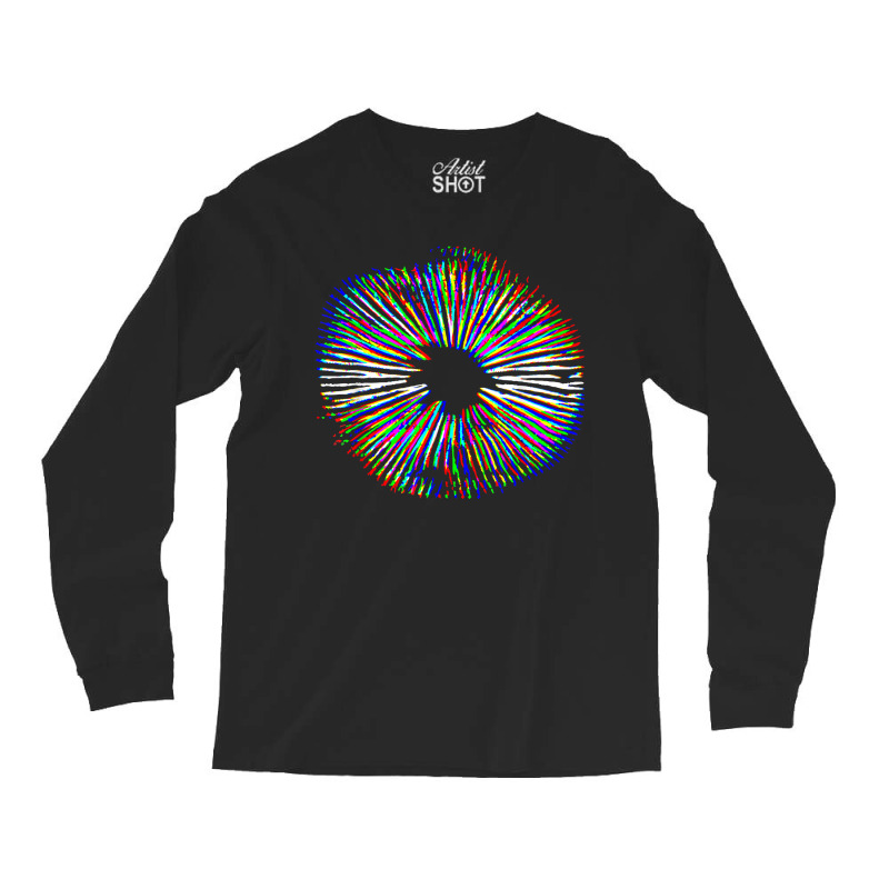 Psychedelic Mushroom Spore Print Mushroom Magic Present Long Sleeve Shirts | Artistshot