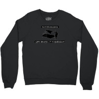 Ean Exorcisms Life Begins At Possession T Shirt Crewneck Sweatshirt | Artistshot