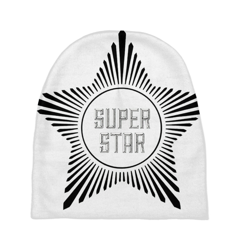 Super Star, Super Star Baby Beanies by mitubabypodcast | Artistshot